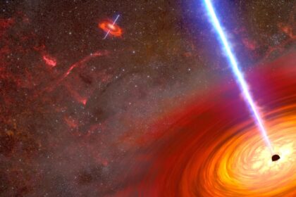 Astronomers Stunned by Monster Jet from Distant Black Hole