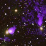 Chandra X-ray Telescope Spots Gas Streams Crossing in Distant Galaxy Cluster