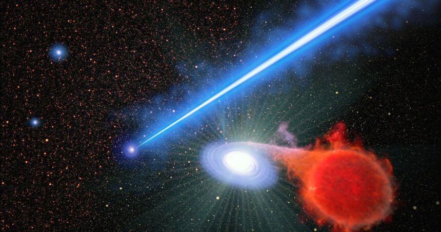 Hubble’s Shocking Discovery, Supermassive Black Hole Jets Trigger Explosive Novas