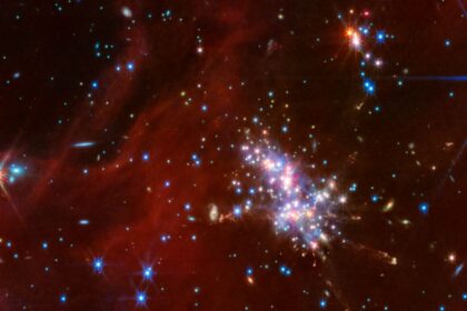 Milky Way’s Newborn Stars Revealed by James Webb Space Telescope