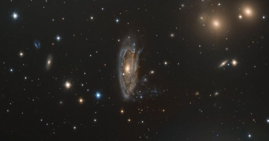 Stolen Stars, NGC 3312 Loses Stars and Gas in Stunning ESO Snapshot