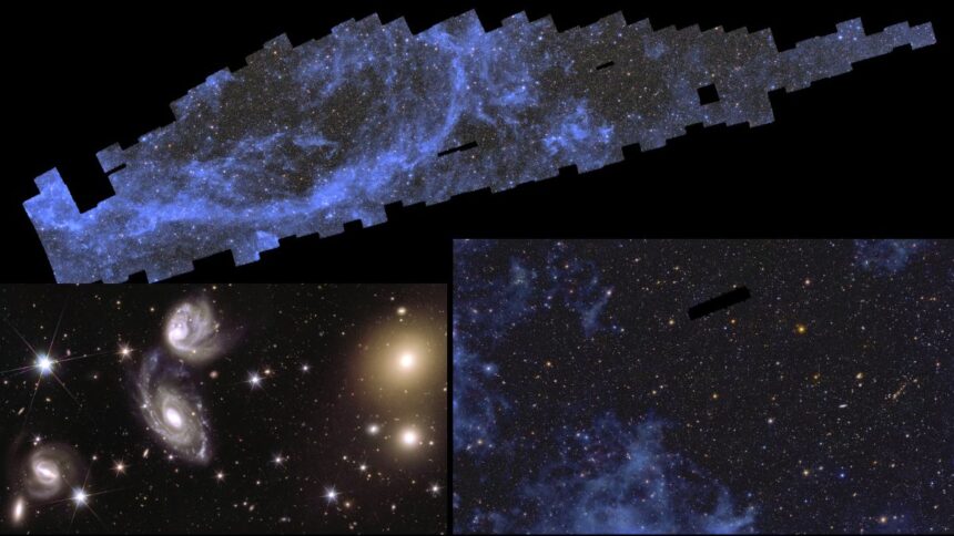 Euclid Space Telescope Reveals the 1% of Universe Map From Great Cosmic Atlas!