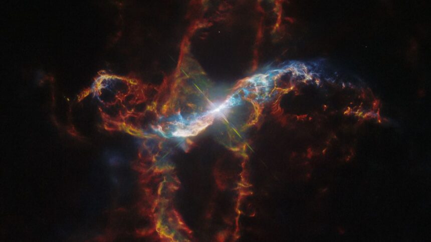 Hubble Telescope Captures Breathtaking 'Stellar Volcano' Eruption