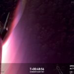 Starlink Satellites Beam Back Mesmerizing Plasma Show During Starship Reentry