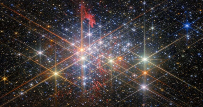 Webb Telescope Reveals the Dazzling Beauty of Star Cluster Westerlund 1